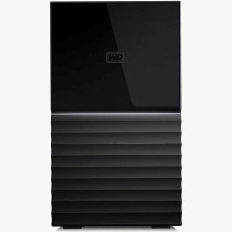 External HDD|WESTERN DIGITAL|My Book Duo|WDBFBE0440JBK-EESN|44TB|USB 3.2|Drives 2|Black|WDBFBE0440JBK-EESN