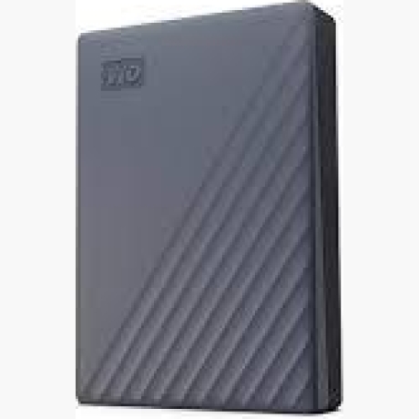 External HDD|WESTERN DIGITAL|My Passport|WDBRMD0050BGY-WESN|5TB|USB-C|Colour Grey|WDBRMD0050BGY-WESN