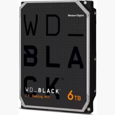 HDD|WESTERN DIGITAL|Black|6TB|256 MB|7200 rpm|3,5"|WD6004FZBX